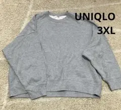 UNIQLO スウェットシャツ トレーナー 3XL ユニクロ グレー