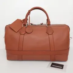 難有り未使用 ダンヒル レザー ボストンバッグ ショルダーバッグ トートバッグ