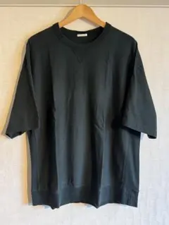 スウェT GU XL グリーン 綿100% 厚手 半袖 Tシャツ スウェット