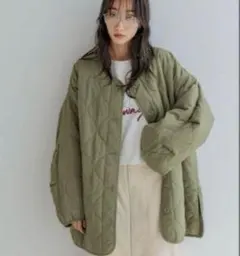 LOWRYS FARM キルティングブルゾン 116441