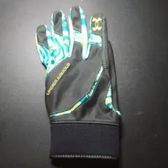 UNDER ARMOUR 守備用手袋 青/緑