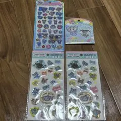 【正規品】エンジェルブルー うるちゅる　おはじき　シール　セリア　なかむらくん