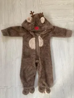 トナカイキッズ　着ぐるみ　カバーオールクリスマスコスプレ70