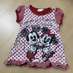 ミッキー ミニー トップス ワンピース 90cm