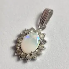 エチオピアオパール　ペンダントトップ　ネックレストップ　トップのみ　天然石