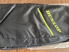 新品未使用 DUNLOP DTC-2232 ラケットバッグ ブラック/イエロー