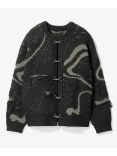 メタルボタンフリンジニットカーディガン HARE ハレ