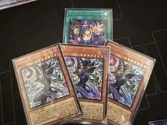 黒魔道のカーテン・王のしもべーブラックマジシャン