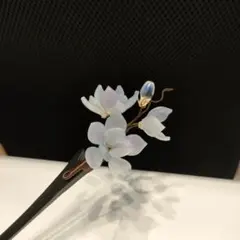 No.11 かんざし　木蓮　淡紫色