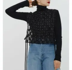 美品　yori ♡ shirocon クローバー　ジレ 38サイズ 2025年最新】yori shirocon cloverジレの人気アイテム - メルカリ