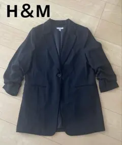 ブラック テーラードジャケット レディース　H&M