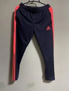 adidas ジャージ パンツ ブラック レッド160cm