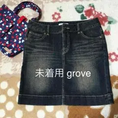 grove デニムスカート