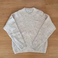 ユニクロ×イネス ネップ クルーネックセーター ニット　inesdelafres