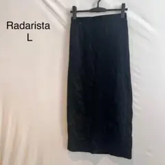 M839 Radarista 黒 タイトスカート L ウエストゴム