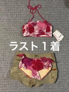 フラワープリント セパレート水着 9M