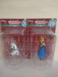 Disney クリスマスフィギュア2024 アナ&オラフ