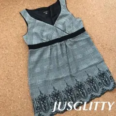 美品JUSGLITY (ジャスグリッティー)チュニックワンピース＊サイズ2のサムネイル