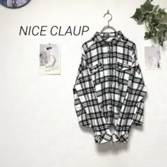 11531 NICE CLAUP ナイスクラップ チェック柄ネルシャツ