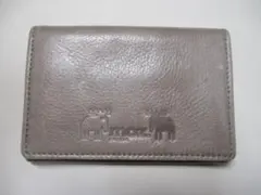 訳あり 新品 モズ moz 名刺入れ カードケース レディース ブランド 本革Gのサムネイル
