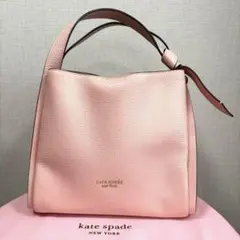 ケイトスペード ノット ミディアム クロスボディトート 2way ピンク