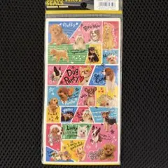 平成レトロ　平成女児　シール　犬