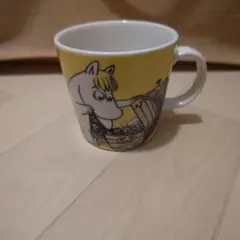 ムーミン イエローマグカップ ARABIA