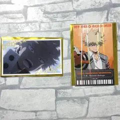 僕のヒーローアカデミア オープンスクール 特典 カード ステッカー 爆豪勝己