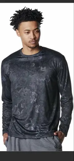 UAテック カモ ロングスリーブ Tシャツ アンダーアーマー