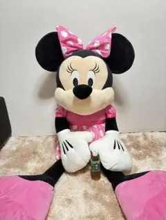 ポ*ム様 超巨大 ミニー ぬいぐるみ 約150cm ピンクビッグサイズディズニー