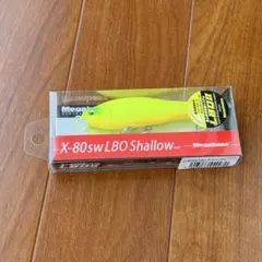 メガバス x80sw LBO シャロー　どチャートのサムネイル