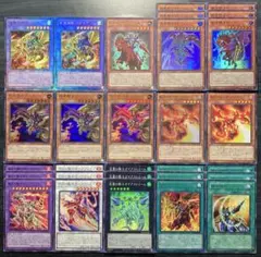 【値下げ不可】竜魔導騎士ガイア レリーフ 他 ガイア デッキパーツ 29枚セット