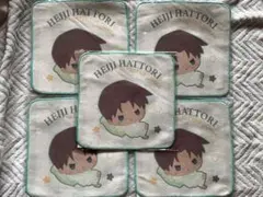 名探偵コナン　セガラッキーくじ　平次　ハンドタオル 5枚セット