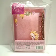 ディズニー　ラプンツェル 2WAYシール帳　6穴　バインダー 新品　ラメ　クリア