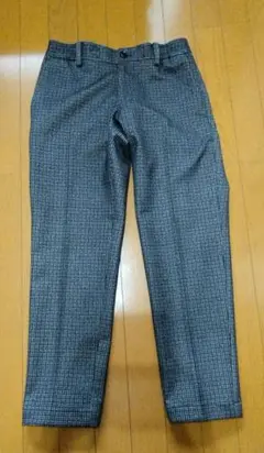 極美品　RECENCY OF MINE チェック柄 ダウンファブリックパンツ