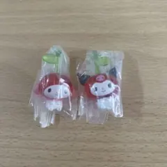 なかよしさくらんぼスイング　サンリオ クロミ マイメロ ガチャガチャ メロクロ