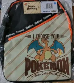 【新品】ポケモン ポケットモンスターリザードン リュック セガ 黒 オレンジ