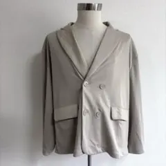 G.O.C ジーオーシー テーラードジャケット ダブル ビッグシルエット
