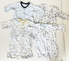 ベビーロンパース　4枚　50-60