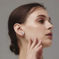 【CENE】セネ/シンプルハートイヤリング