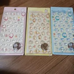 ちいかわ　ボンボンドロップシール　　3つセット