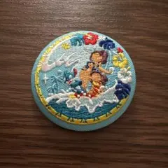 ディズニー 刺繍缶バッジ　スティッチ