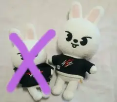 Stray Kids - 新品未開封 SKZOO オリジナル ミニ ぬいぐるみ 2点セット リノ Stray Kids - スキズーskzoo ミニぬいぐるみ リノ Leebitリー