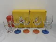 ミッフィー グラス 5点セット ワイングラス タンブラー ASAHI銀行 非売品