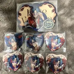 魁星 にじさんじ Rose Valentine ハート缶バッジ 缶バッジ 特典