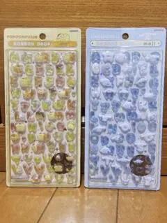 【正規品新品未開封】ポムポムプリン シナモロール ボンボンドロップシール もじ