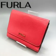 FURLA フルラ 三つ折り コインケース カードケース 札入れ ロゴデザイン