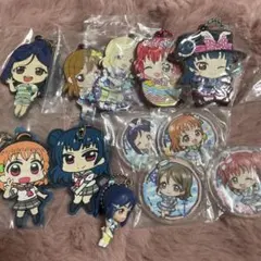 ラブライブサンシャイン　まとめ売り　ラバスト　バッジ　スイング　ガチャガチャ