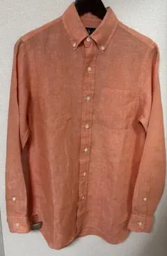 ポロラルフローレン　麻　長袖シャツ