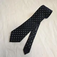 ZARA MAN ザラマン ネイビー グリーンドット ネクタイ
